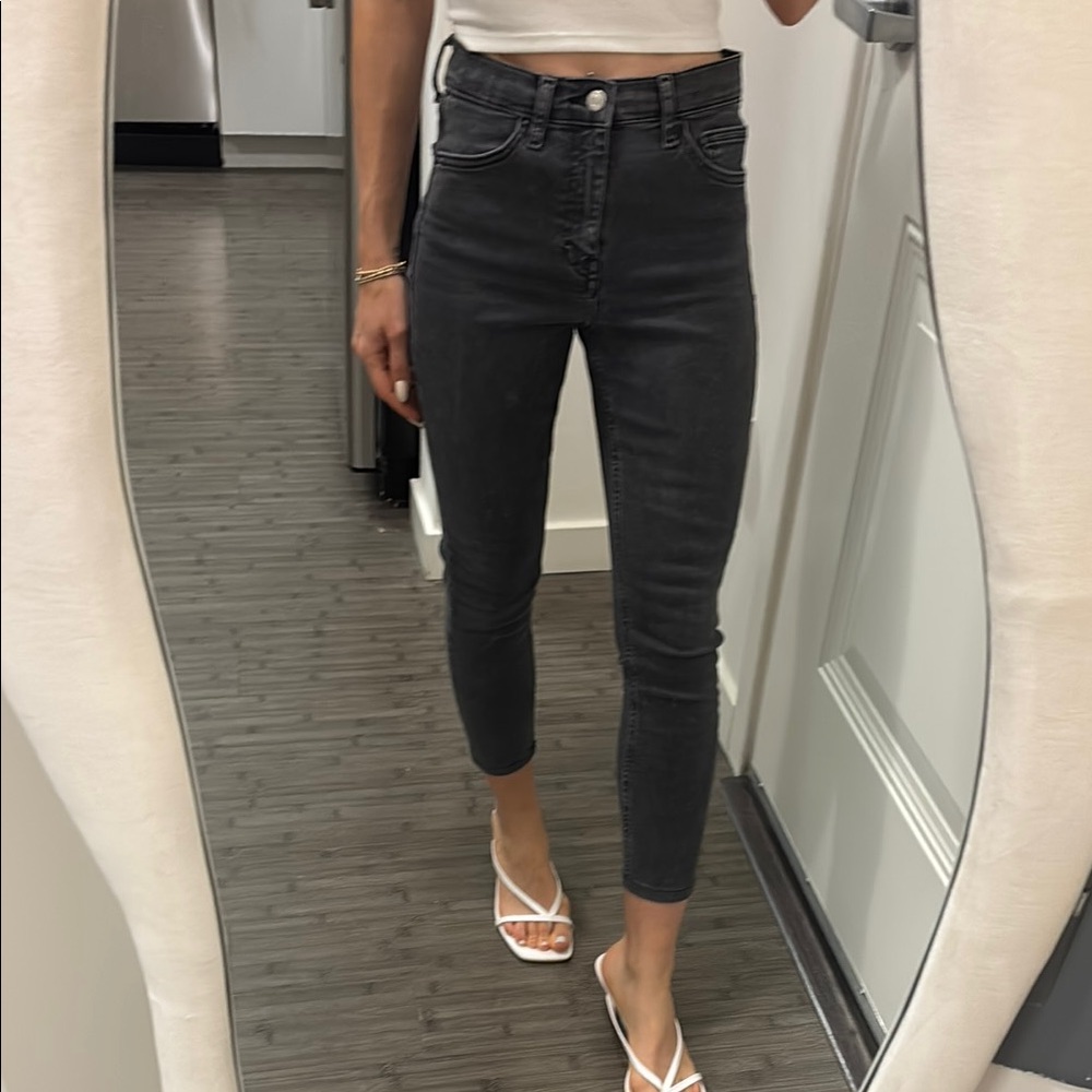 Women's Topshop moto Jamie grey Skinny Jeans w26L30